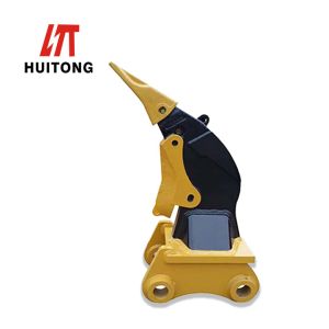 China Strength Yellow Excavator Attached Stump Ripper In Carton Packaging on sale