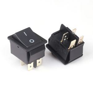 12 Volt Illuminated Rocker Switch , Electrical Waterproof Mini Rocker Switch