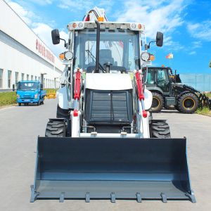 New Construction Equipment Mini 4x4 Wheel Loader Articulated Backhoe Loader