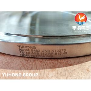 ASTM B462 Hastelloy C276, UNS N10276 Spectacle Blind Raised Face Flange B16.48