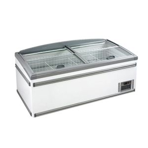 630L Commercial Chest Freezer Top Open Door Ice Cream Deep Refrigerator