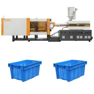 800T Stackable Plastic Fruit Transportation Crate Making Injection Molding