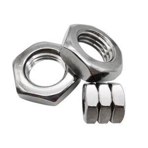 M30 M33 Heavy Duty Hex Metal Nut HEXAGON THIN MetalNUT SS304 SS316 for High