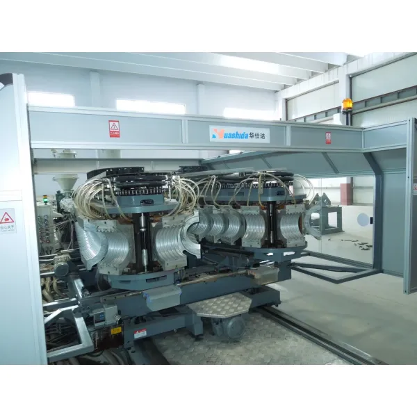 High-Density Polyethylene Double Wall Corrugated Pipe Production Line for Drainage Water