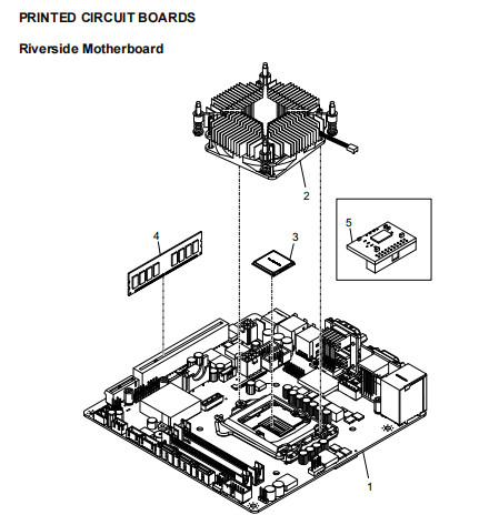 ATM Spare Parts NCR Motherboard 445-0750199 MOTHERBOARD, INTEL ATOM D2550, MINI
