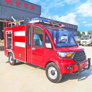 Factory Manufacturing High-Performance Mini Electric Fire Fighting Truck for