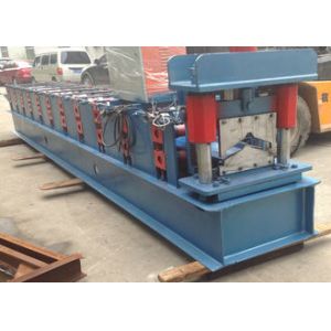 3kw Ridge Cap Roll Forming Machine , 470 Color Steel Roof Tile Sheet Roll