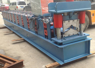 3kw Ridge Cap Roll Forming Machine , 470 Color Steel Roof Tile Sheet Roll