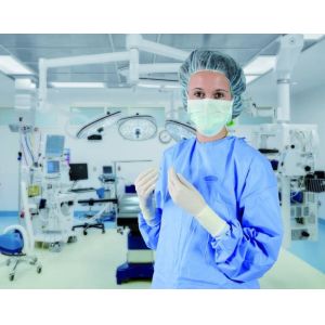 45g SMS Blue Surgical Gown Level 3 For Hospital Laboratory