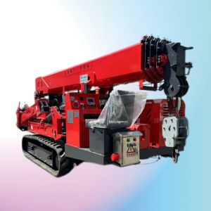 Mini Spider Crane With Electric And Diesel Power Multiple Colors