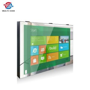 Semi Outdoor LCD Digital Signage Smart Mirror Glass T/R 50%/50% LCD Display