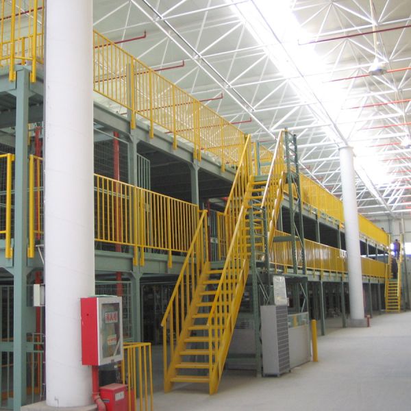 Quality Heavy Duty Mesh Multi Tier Mezzanine , Warehouse Racking Mezzanine for sale