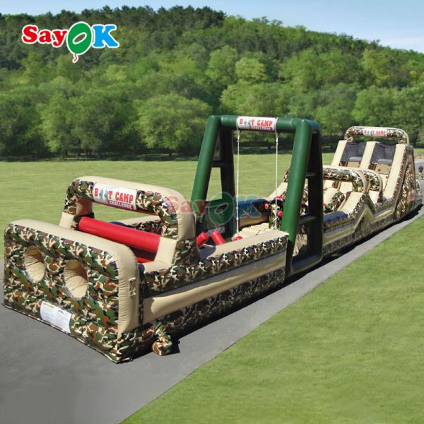 Commercial Inflatable Obstacle Course Inflatables Outdoors Giant Inflatable