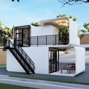 Customized Mobile Office Pod Resort Hotel Prefabricated House Fiberglass Apple