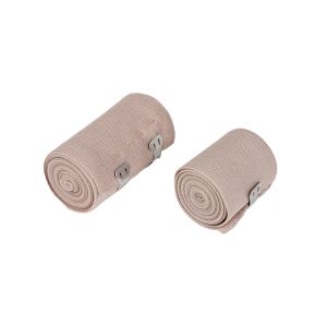 Wholesale 100% Cotton Class I Elastic Bandage with 5cm*4.5m/7.5cm*4.5m/10cm*4.5m/15cm*4.5m Sizes for Flexible Compression from china suppliers