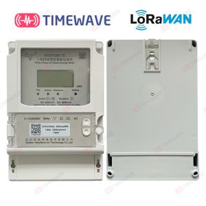 Smart Three Phase Digital Energy Meter Wireless LoRaWAN Direct Connected