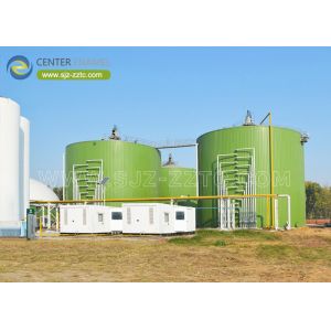 Wholesale Center Enamel Provides Anaerobic Digester Tanks For Lesotho Biogas Project from china suppliers