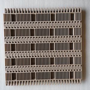 Series Flush Grid Plastic Modular Conveyor Belt for Fruits