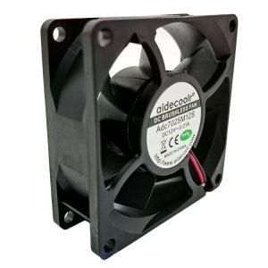 ODM Black Waterproof Cooling Fan 70x7x25mm Multipurpose For Hotel