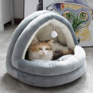 PP Cotton Removable Plush Pet Beds