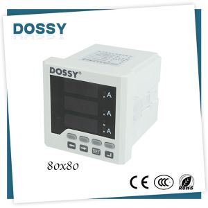 Buy cheap 80x80mm LCD display Ampere meter Three phase meter panel anolog meter for from wholesalers