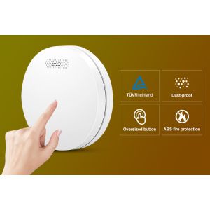 ​10 Year TUV CE Fire Alarm Smoke Detector Security Smoke Alarm For Hotel And