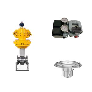 Wholesale Pneumatic Control Valve With Masoneilan SVI2-21113111 Positioner And Tescom 44-4600 Pressure Regulating Valve from china suppliers