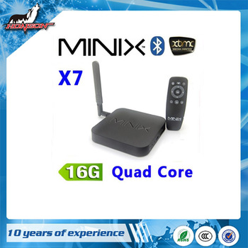 Quad core for android tv box minix neo x7 with android 4.2 os quad core rk3188