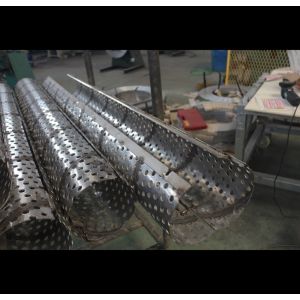Cold Galvanized Generally Spiral Perforated Tube Easy To Transport And Handle