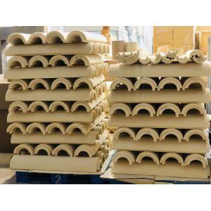 Wholesale PIR Polyisocyanurate Foam Pipe Insulation Multifunctional For Low Temperature Industry from china suppliers