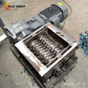 Double Blades Metal Scrap Shredder Machine for Aluminum Processing and Cardboard