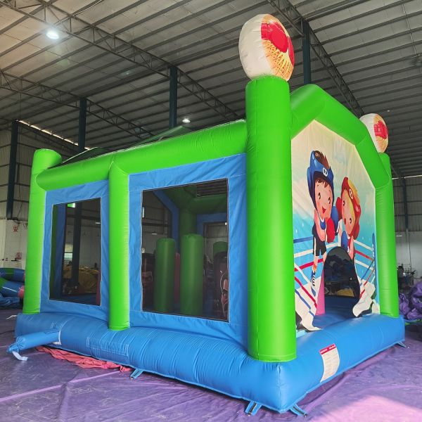 Inflatable Fighting Arena Adults Kids Trampoline Park Inflatable Gladiator Joust