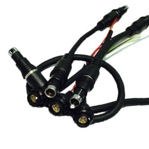 102F Body Styles Series Short Type Metal Push Pull Circular Cable Mount Plug