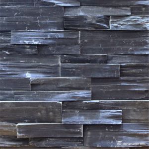 Slate Culture Stone Black Color Slate Stone Wall Cladding Panels
