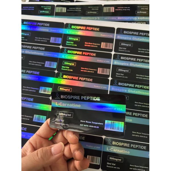 L-CARNATINE 500mg/ml 30ml Vial Labels Customized Logo And Design