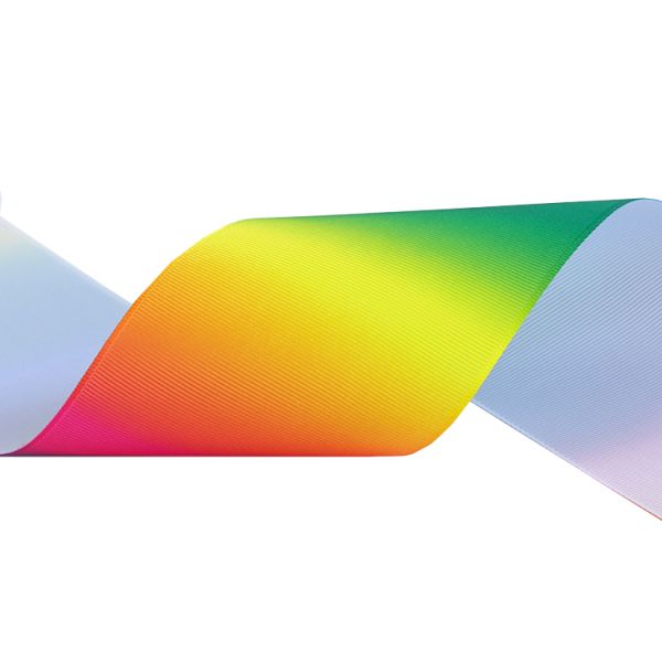 Fancy Personalised Printed Ribbon Luxury Purple Color Smooth Touch Feeling