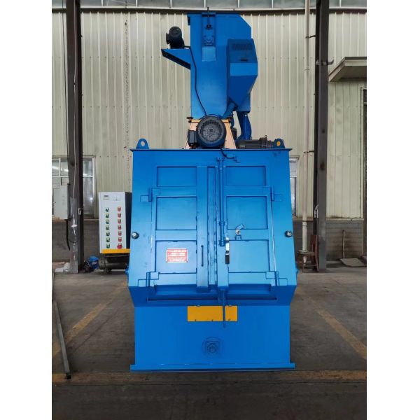 Small Crawler Shot Blasting Machine With Automatic Loading And Unloading