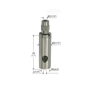 Customized Finish And Hanging System Brass Cable Gripper With Adjustable Silver