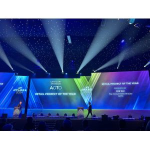 P.91 Ultra Slim Outdoor LED Screen , RGB LED Die-Cast Aluminum Screen 320mm X