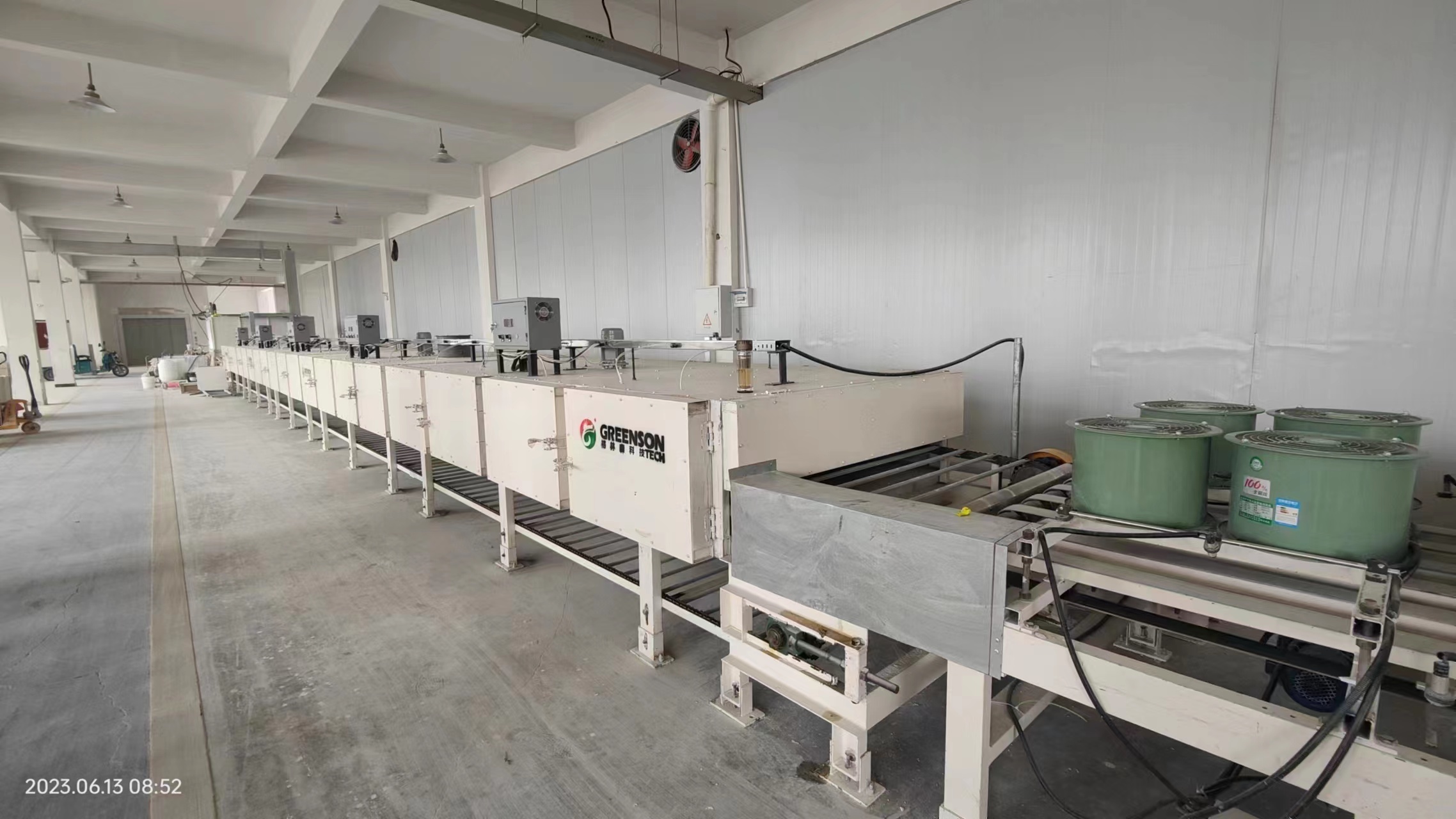 Continuous Plasterboard Coating Plant