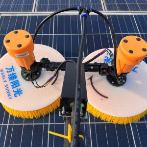 Strength Aluminum Retractable Altitude Window Solar Panel Water Fed Cleaning