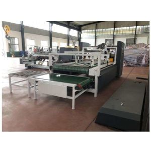 Semi Automatic Corrugated Carton Box Machine Folder Gluer
