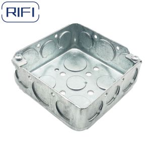 Wholesale 52151-1/2&amp;3/4 Conduit Pipe Metal Junction Square Boxes 4&quot;x4&quot; from china suppliers