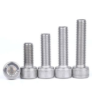 Wholesale Mechanical Stainless Steel SS 304 316 316L Cylindrical Head Hexagon Hex Socket Allen Key Bolt DIN912 from china suppliers