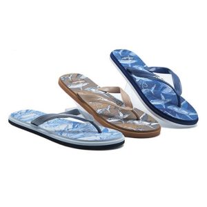 Simple Summer Men Ocean Pacific Slippers Eva Navy Blue Flip Flop
