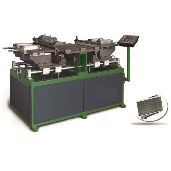 Quality Semi-Automatic Aluminum Radiator Core Assembly Machine with 220V AC Power and 1 Minute Cycle Time for Auto Heater Production for sale