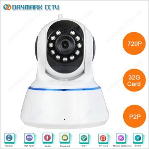 720p Home use indoor smart wifi connection wireless camera ip