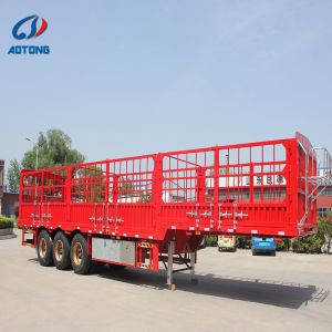 3 Axle Fence Semi Trailer with Mechanical or Air Suspension