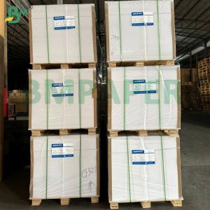 Wholesale Eco - Friendly 100GSM White Kraft Paper Superior Stiffness &amp; Durability for Bag Making from china suppliers