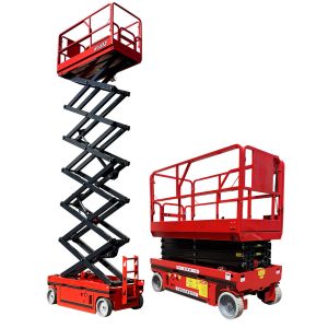 Wholesale 6m 8m 10m 12m 14m Hydraumatic Capacity Electric Mobile Scissor Lift Table Manlift Mobile Platform from china suppliers